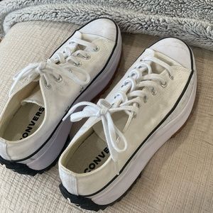 Converse low top wedge sneakers